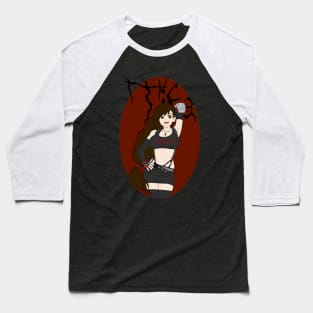 Heavy Metal Tifa Baseball T-Shirt